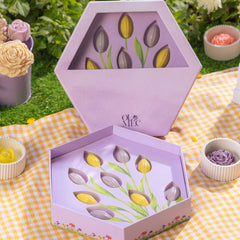 Cacao Petal Box of 9