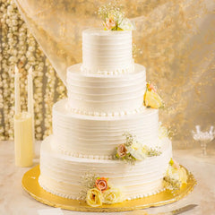 White Wedding Cake - Khi Only