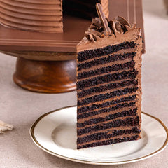 24 Layers Chocolate Cake