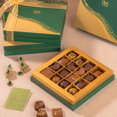 Emerald Sparkle Box Of 16