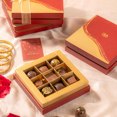 Ruby Sparkle Box Of 9