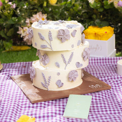 Floral Tiers Cake
