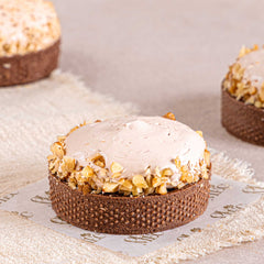 Chocolate Caramel Walnut Tart