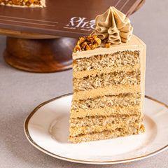 Coffee Almond Cake