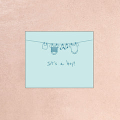 Its a boy card