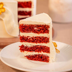 Ivory Ribbon Cake