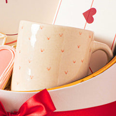 Pink Heart Mug