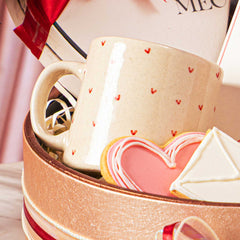 Red Heart Mug