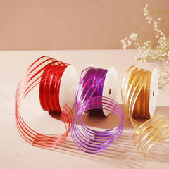Organza With Stripes