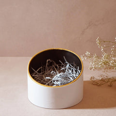 White Irregular Hamper