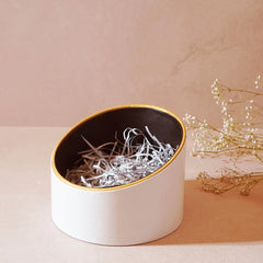 White Irregular Hamper
