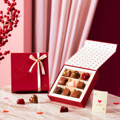 Forever Rose Box 9pc