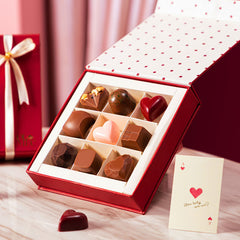 Forever Rose Box 9pc